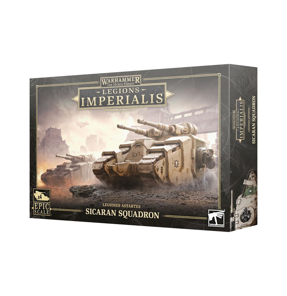 LEGIONS IMPERIALIS:SICARAN SQUADRON (Précommande sortie le 18-05)