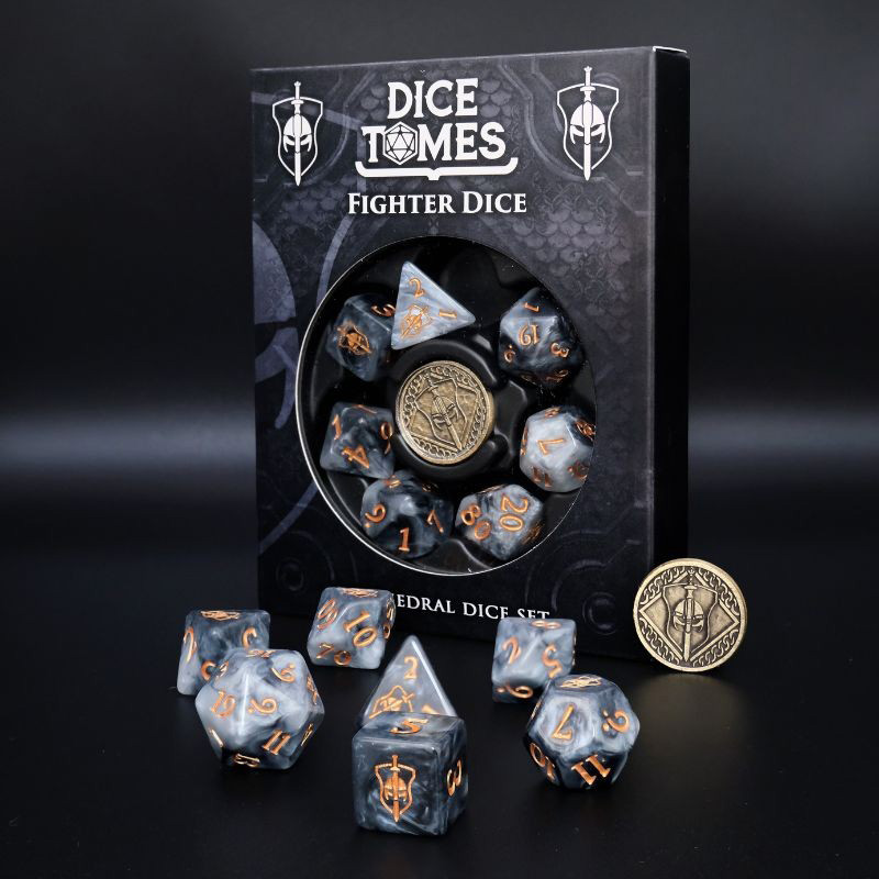 Artefact Games - Set de dés Dungeons & Dragons - Guerrier (2026) (Sortie septembre 2026)
