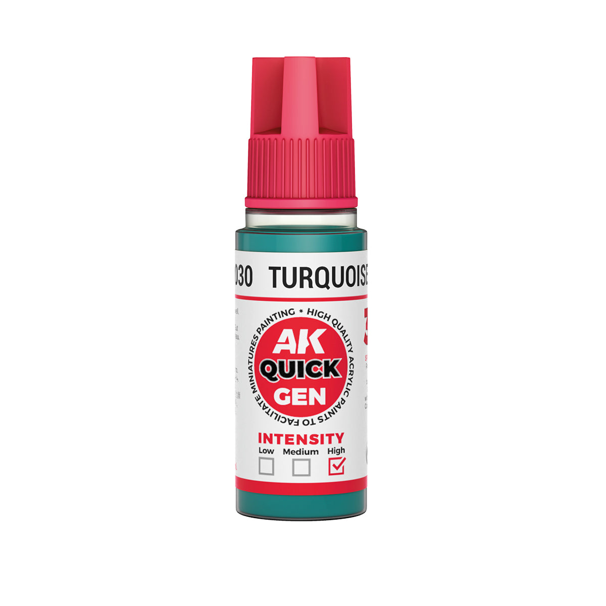 AK - Quick.Gen 18ml - Turquoise green