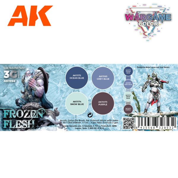 WARGAME SET. FROZEN FLESH.