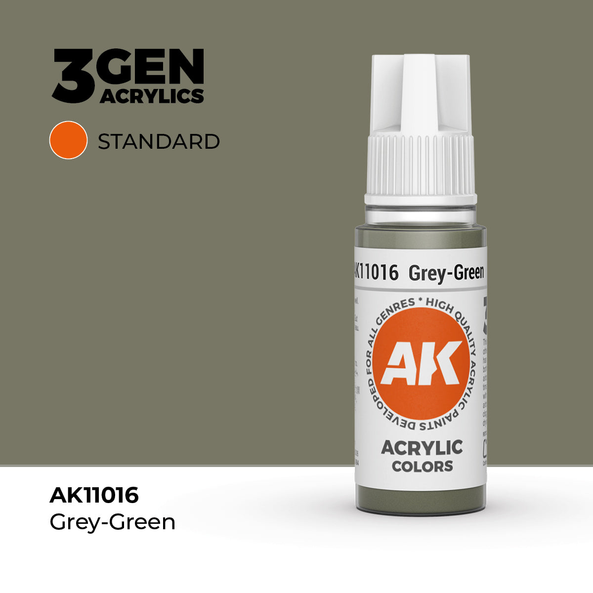 AK- 3GEN- Acrylics- Grey-Green 17ml