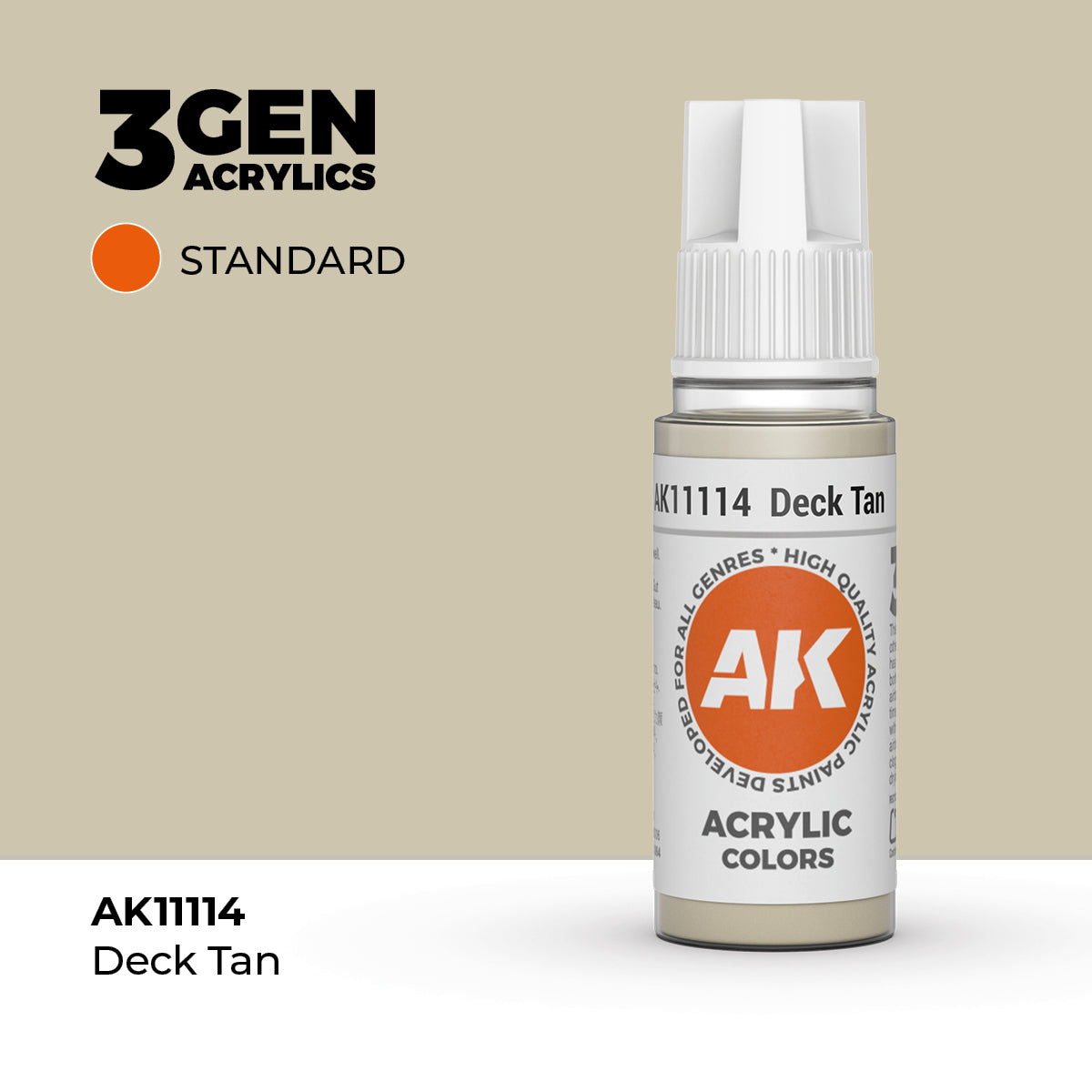 AK- 3GEN- Acrylics- Deck Tan 17ml