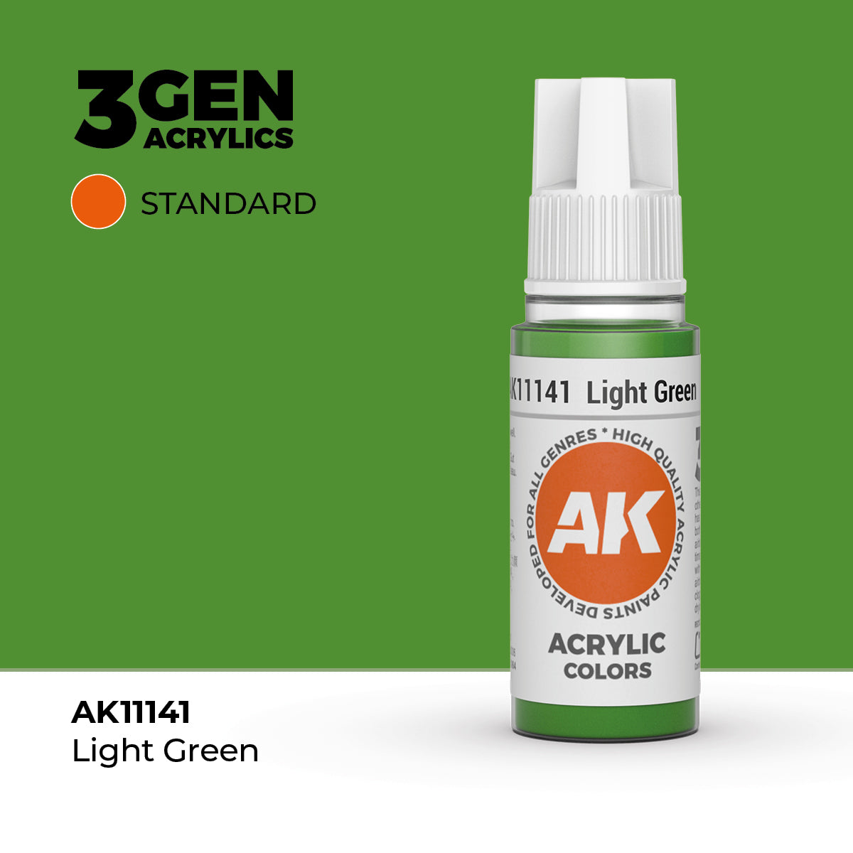 AK- 3GEN- Acrylics - Light Green 17ml