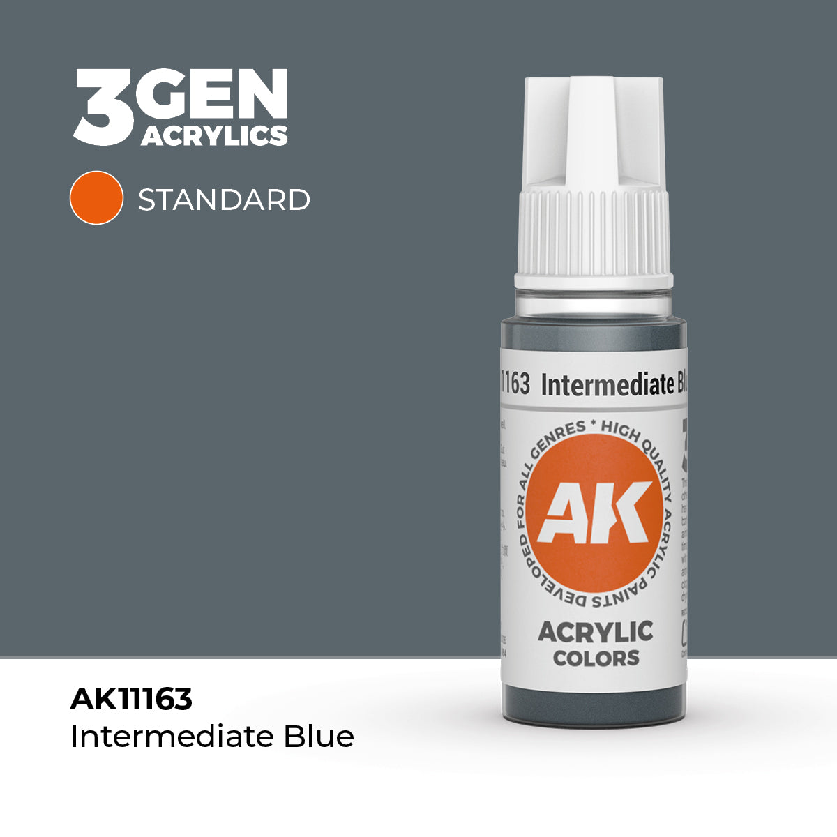 AK- 3GEN- Acrylics - Intermediate Blue 17ml