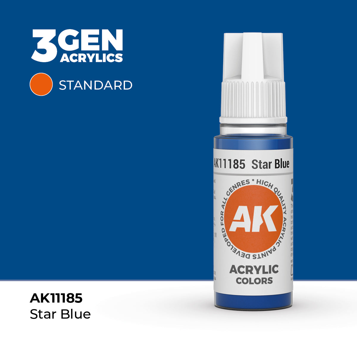 AK- 3GEN- Acrylics- Star Blue 17ml