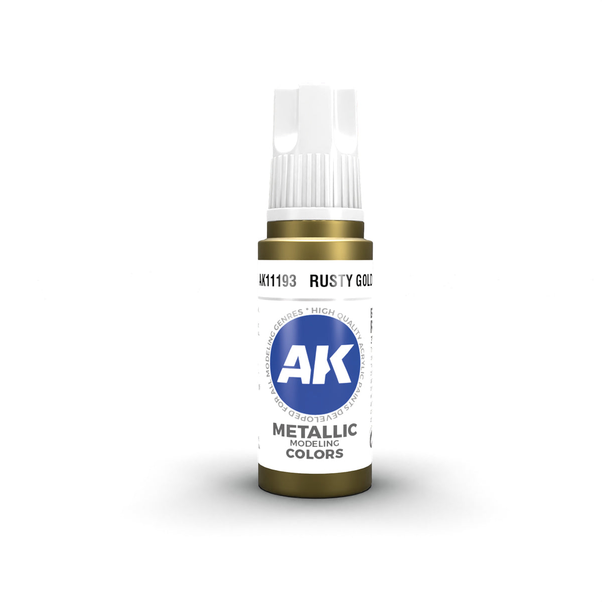 AK- 3GEN- Acrylics - Rusty Gold 17ml