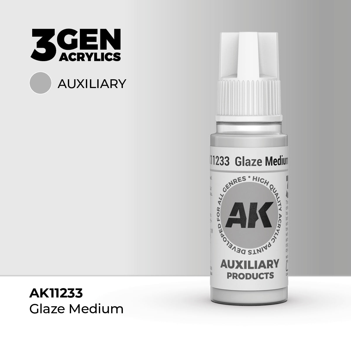 AK- 3GEN- Acrylics- Glaze Medium 17ml