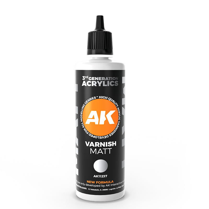 Acrylics 3GEN Primers (sous couches) :Matt Varnish 100 ml 3GEN