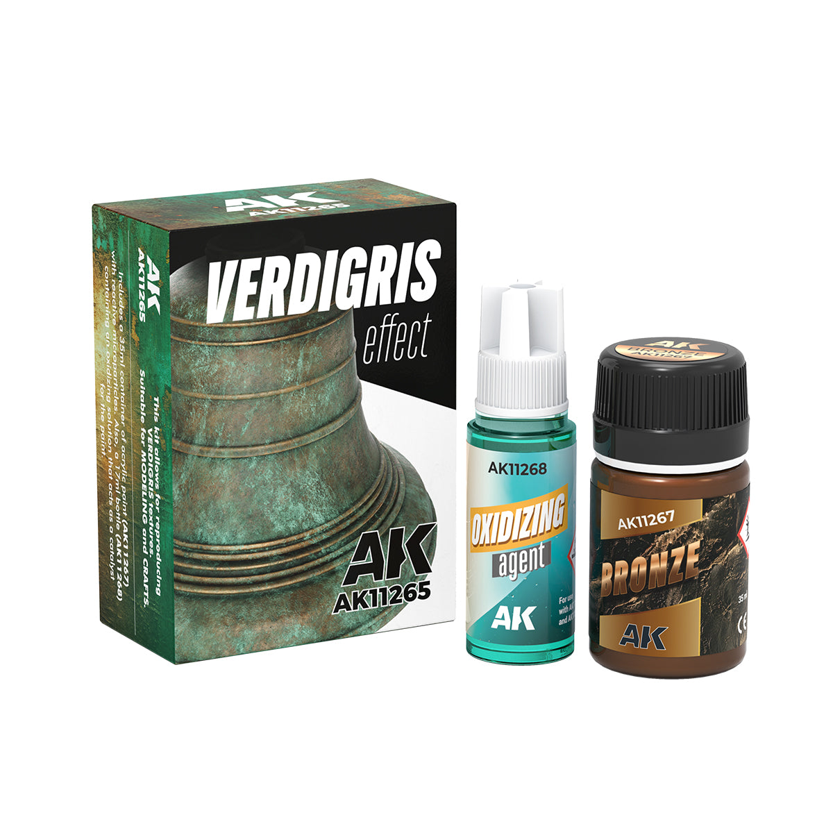 Acrylics 3GEN Effects :Verdigris effect set