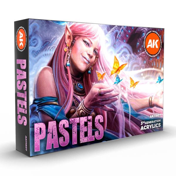 Acrylics 3GEN sets :Pastels Colors Set