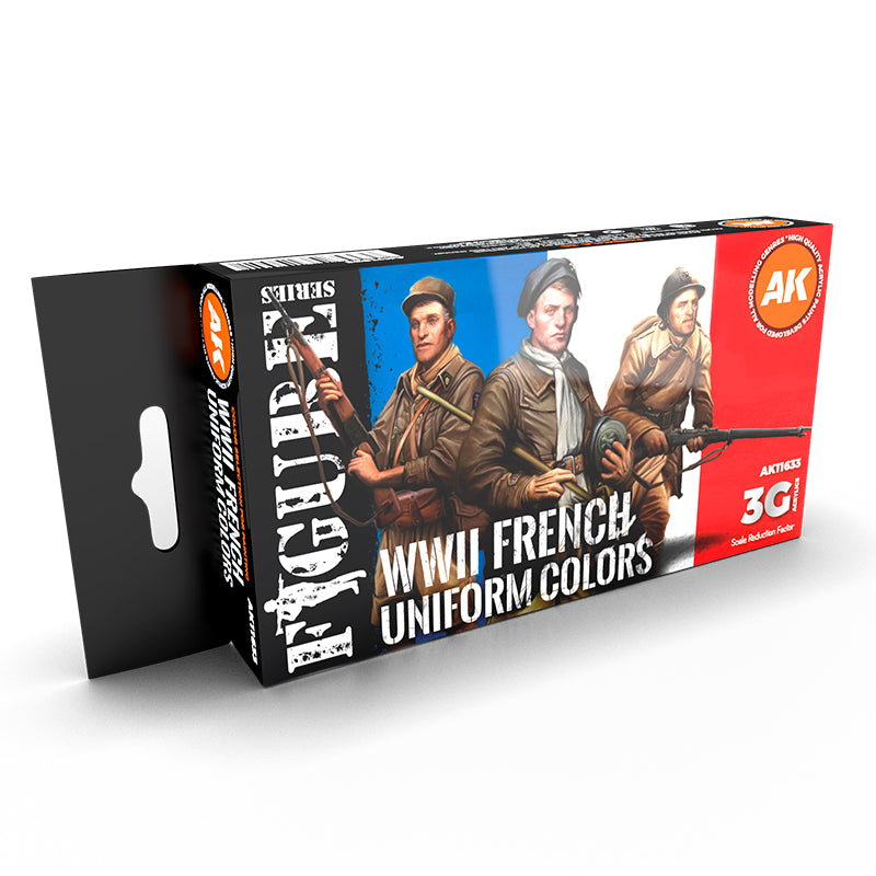 Acrylics 3GEN sets : WWI French uniform colors