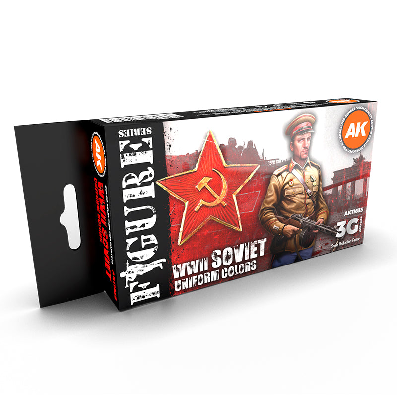 Acrylics 3GEN sets : WWI Soviet uniform colors
