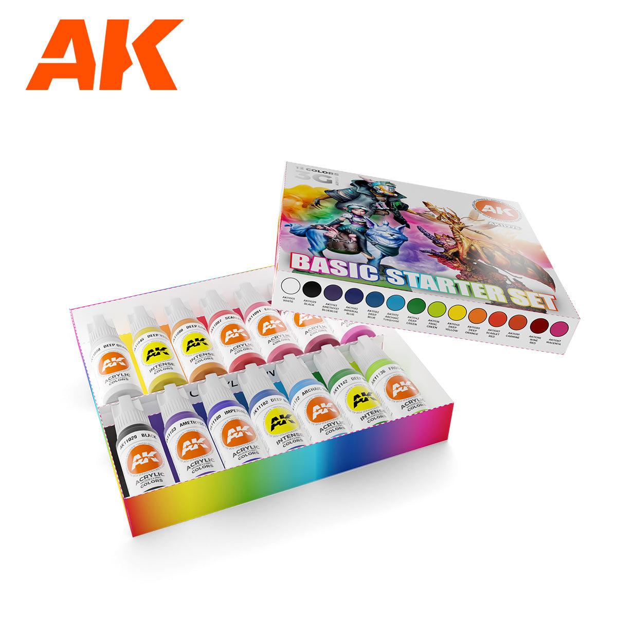 Acrylics 3GEN sets :Basic Starter Set