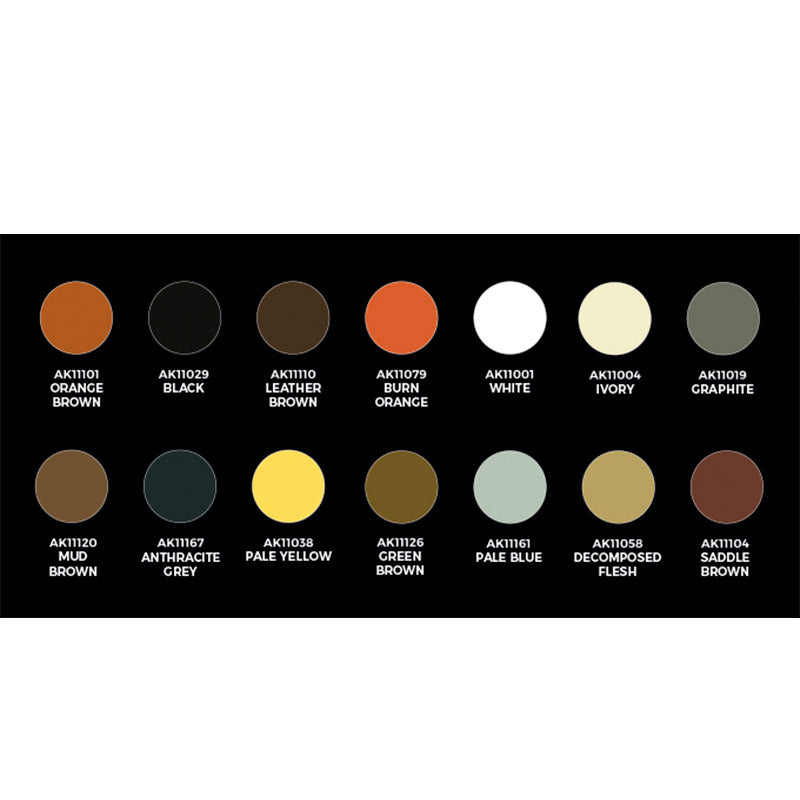 Acrylics 3GEN sets: Signature set Carlos Tobes