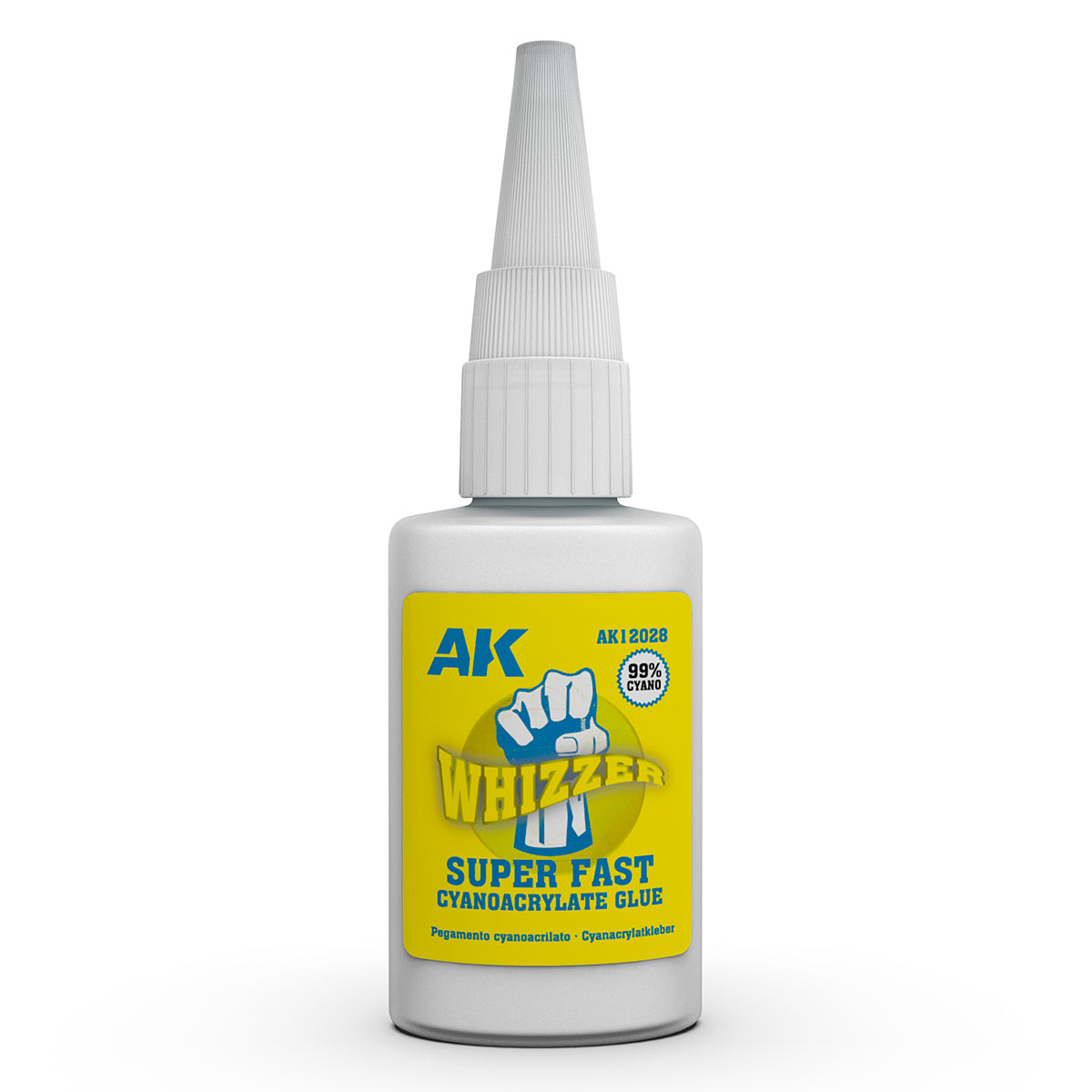 AK - Colle cyanoacrylate - Whizzer 20g super rapide à faible densité