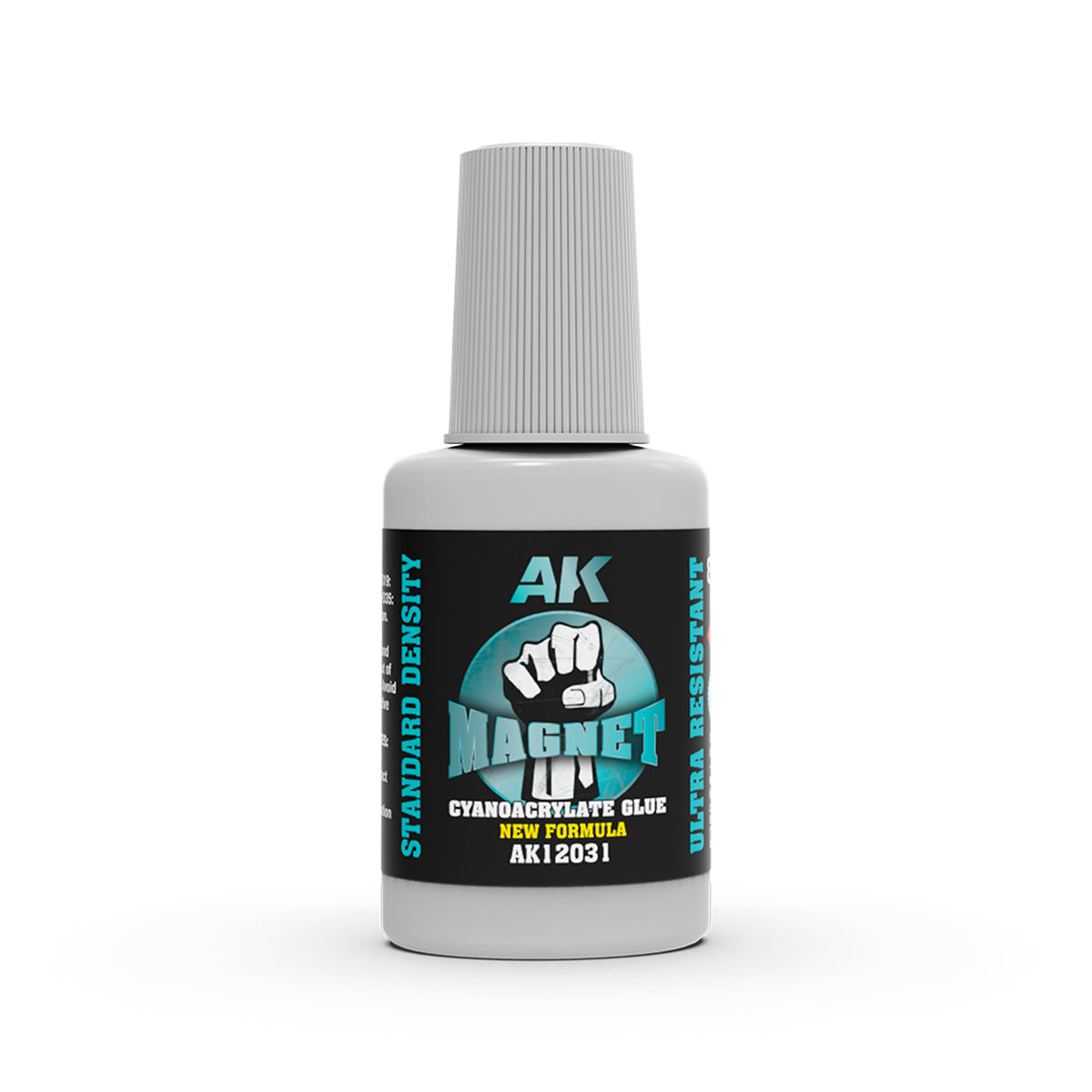 AK - Colle cyanoacrylate - Magnet 8g densité standard avec pinceau applicateur