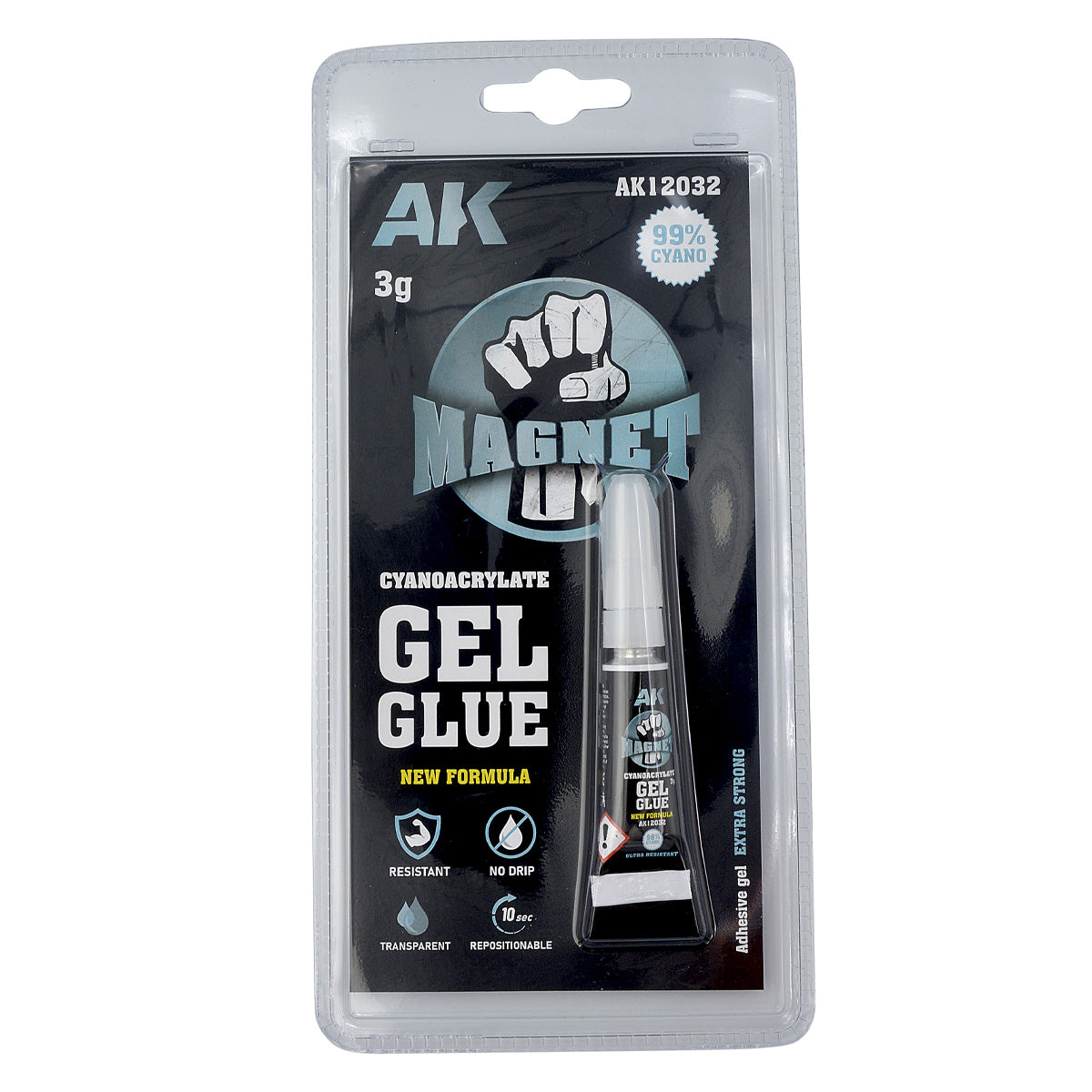 AK - Colle cyanoacrylate - Magnet 3g densité standard