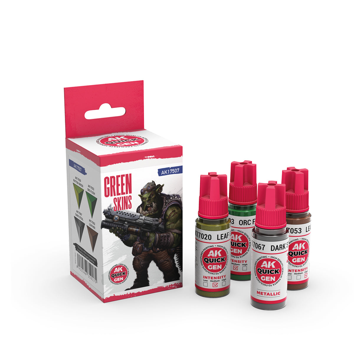 AK - Quick Gen Set - Green skinks