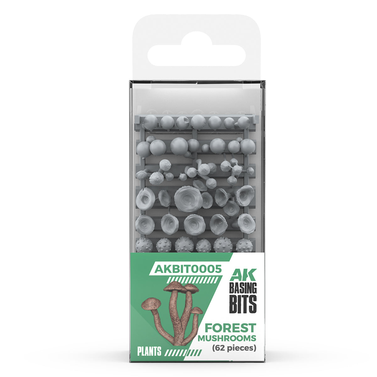 AK Interactive - Basing bits - Forest mushrooms