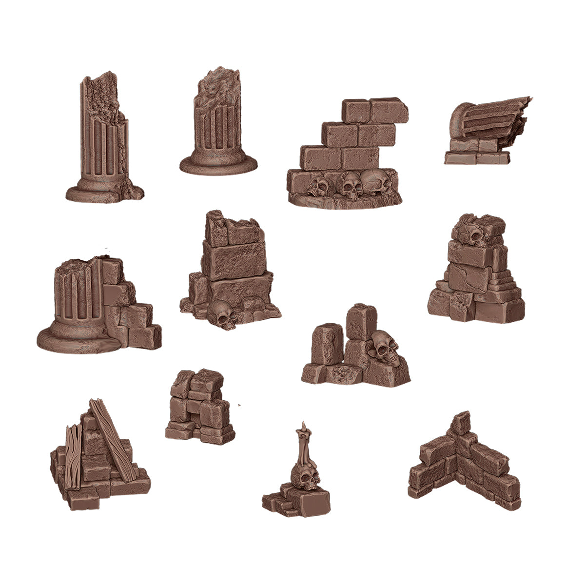 AK Interactive - Basing bits - Village ruins