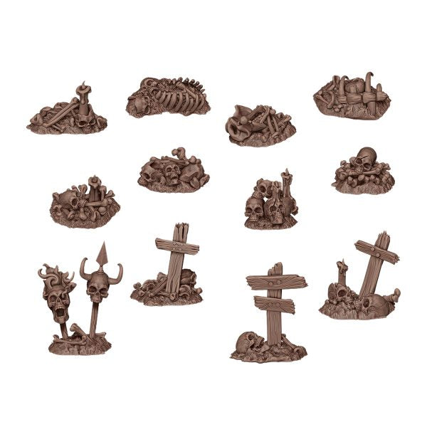 AK Interactive - Basing bits - Bones remains