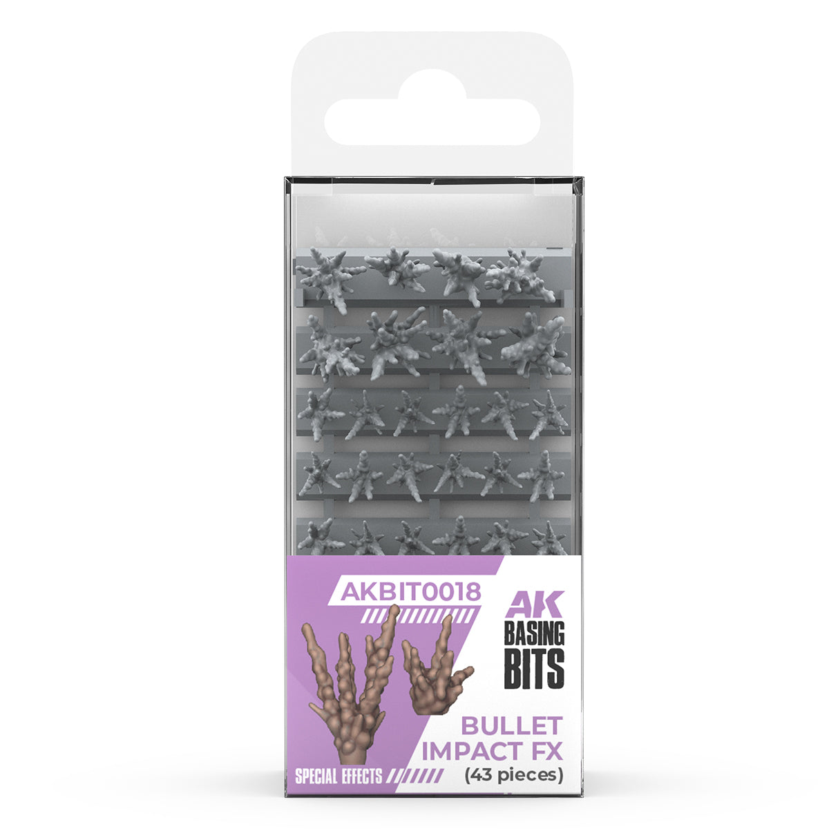AK Interactive - Basing bits - Effets impacts de balles