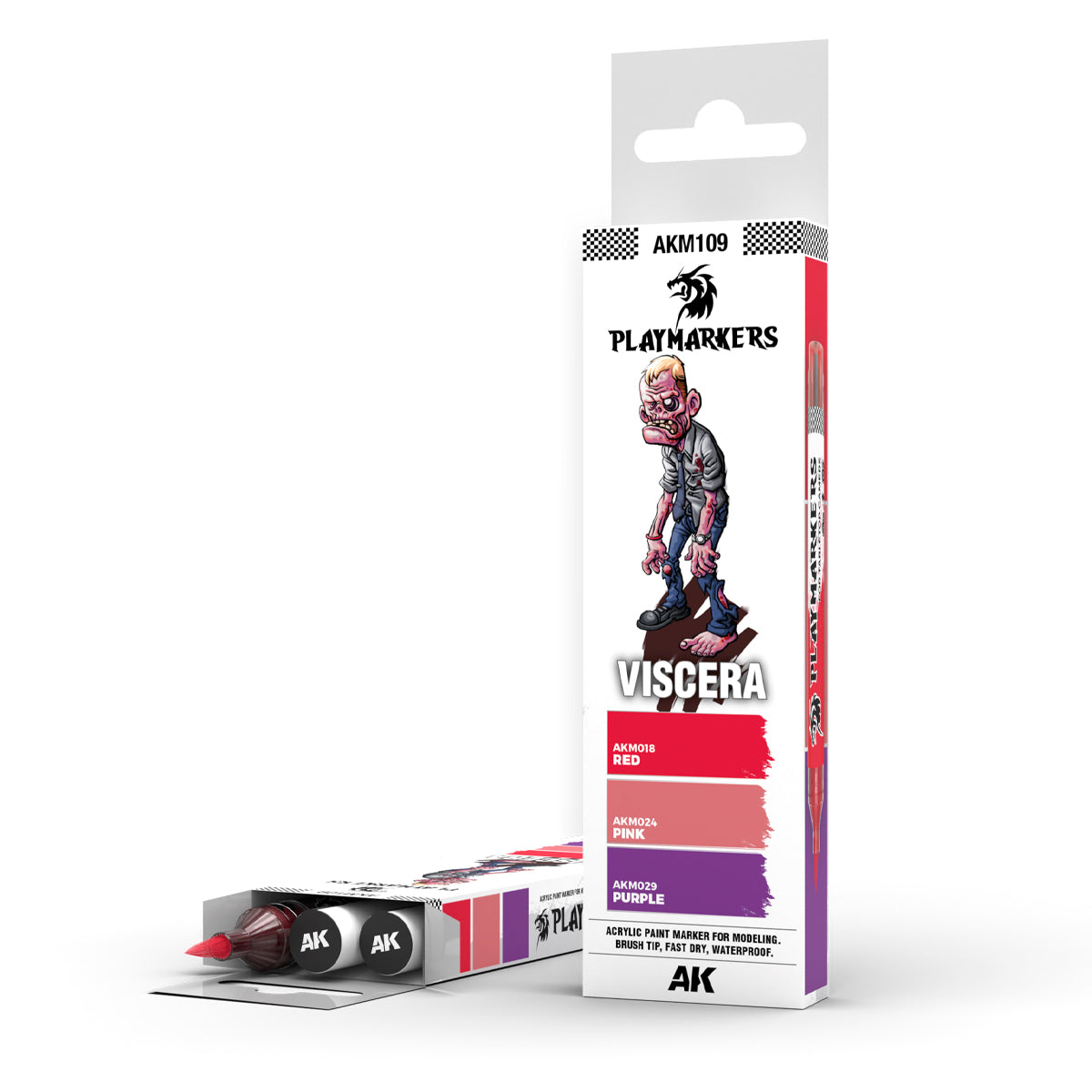 AK Interactive - Playmarkers set - Viscera (3 ref.)
