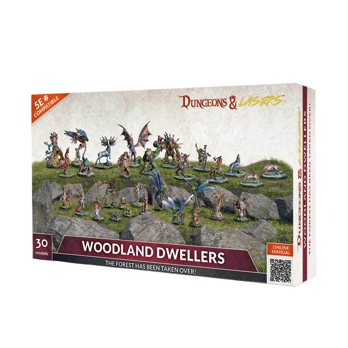 Dungeons & Lasers - Figurines - Woodland Dwellers