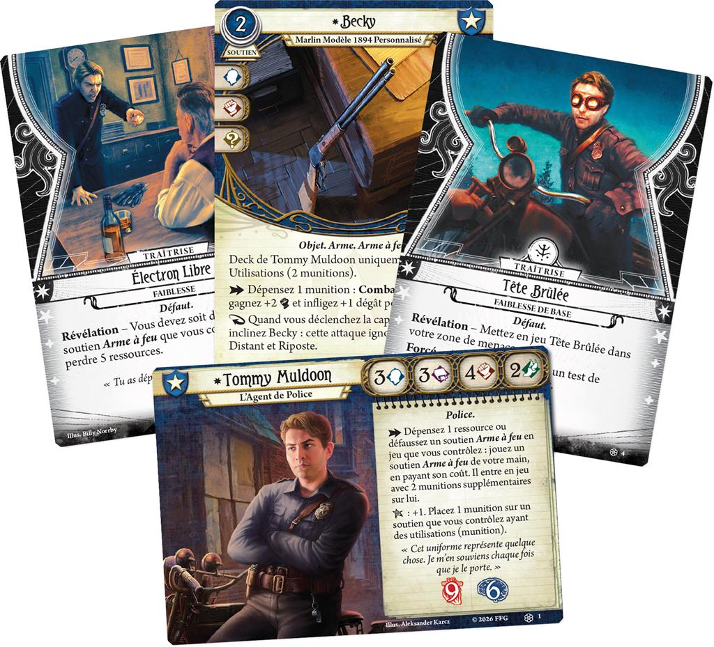 Horreur à Arkham JCE : Tommy Muldoon (Deck Investigateur) VF
