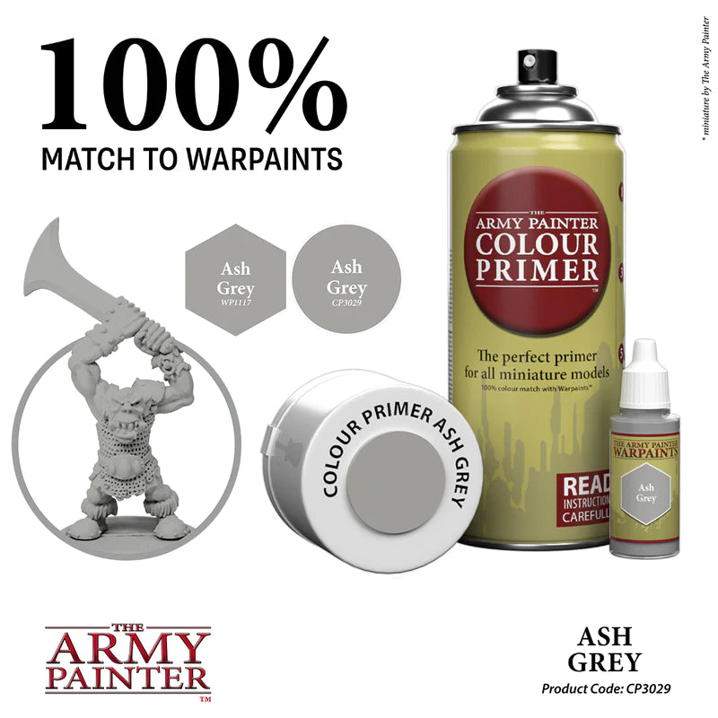 Army Painter - Bombes de sous-couche - Ash Grey