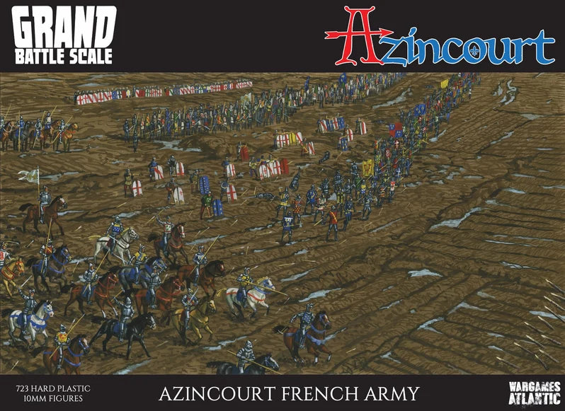 WargamesAtlantic : GBS10mm / Azincourt French Army