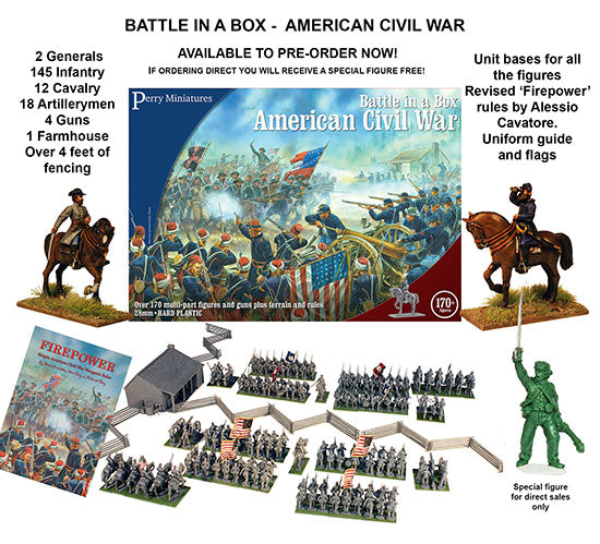Perry Miniatures - Battle in a Box : American Civil War