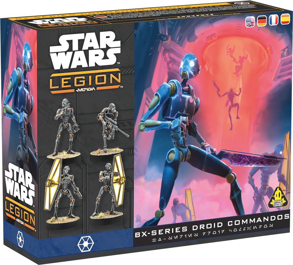 Star Wars Légion : BX-Series Droïdes Commando (Réédition)