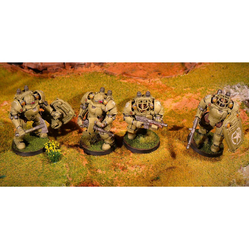 WargamesAtlantic : Si-fi/Marcher: X19A2 Badger Hardsuits (4 figurines)