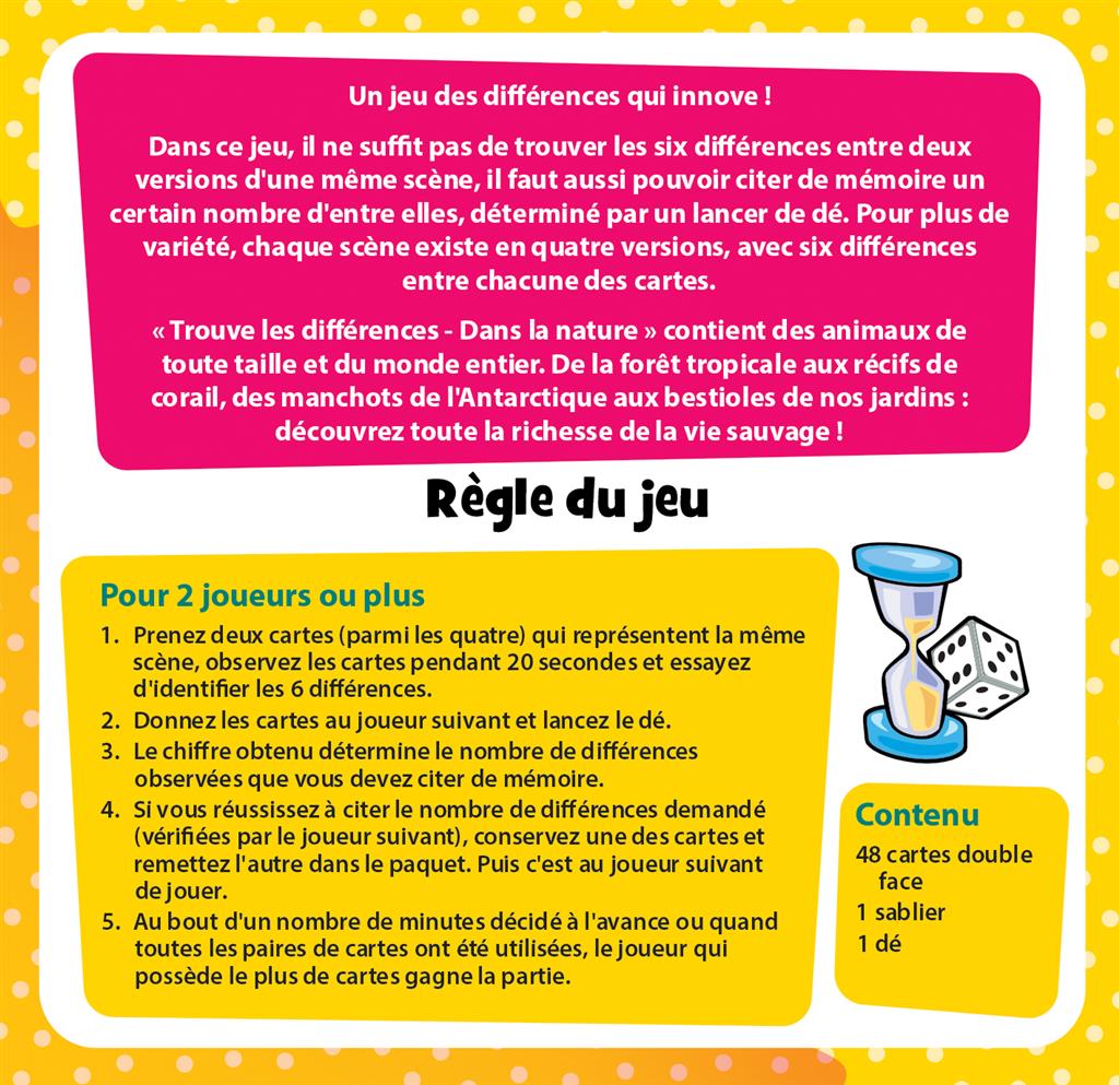 BrainBox : Trouve les Différences : Nature (Ref)