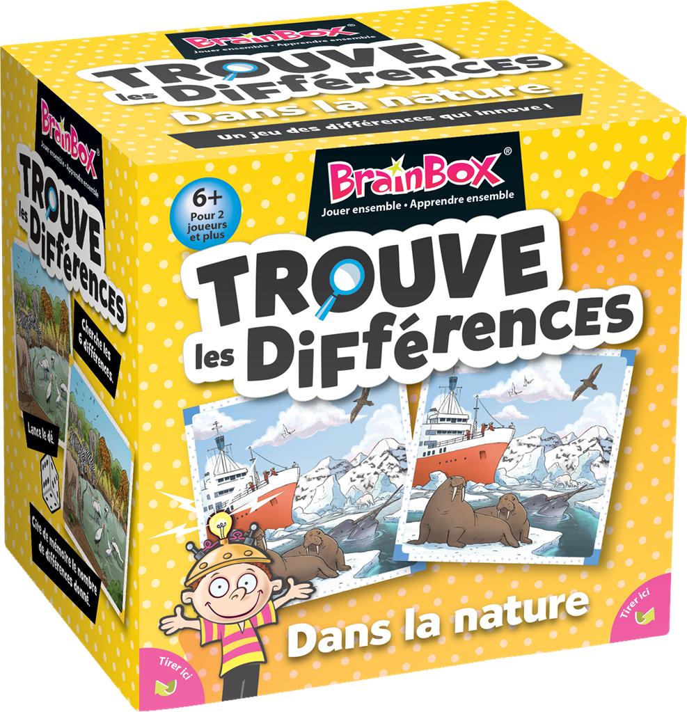 BrainBox : Trouve les Différences : Nature (Ref)