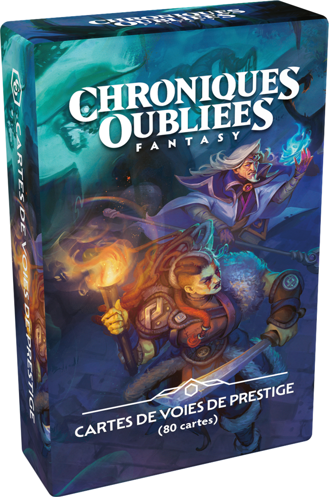 Chroniques Oubliées Fantasy 2 - Cartes de voies de prestige