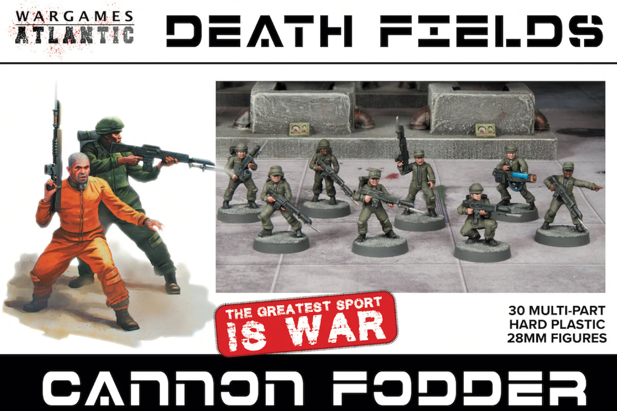 WargamesAtlantic : Si-fi/Cannon Fodder (RUPTURE DE STOCK FOURNISSEUR)