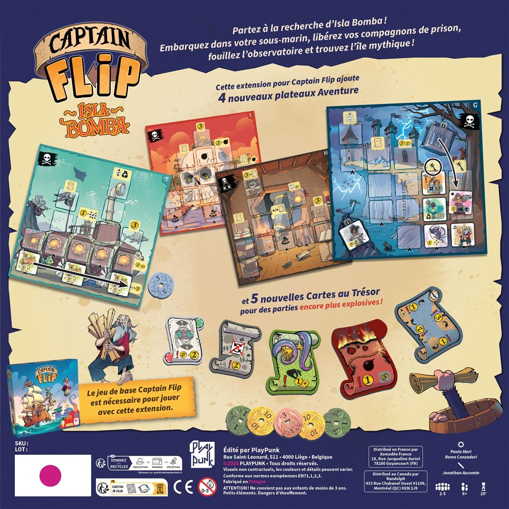 Captain Flip : Isla Bomba (Extension)