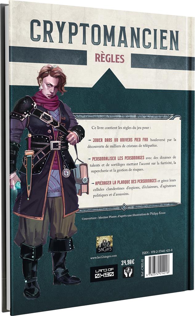 Cryptomancien : Univers (base 2)