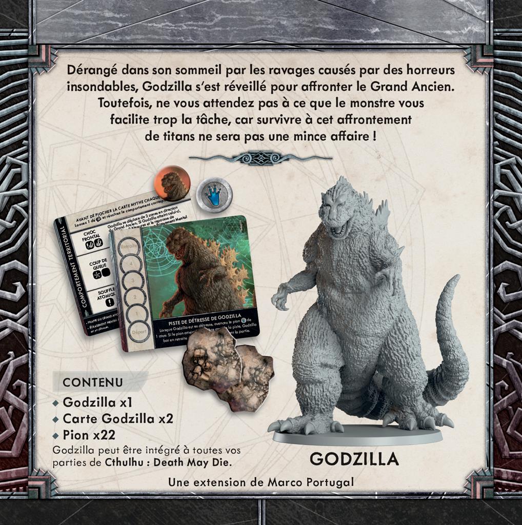 Cthulhu Death May Die : Godzilla (Extension)