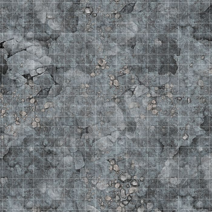 Dungeon – Tapis effaçable quadrillé 50 x 50 cm pour JDR