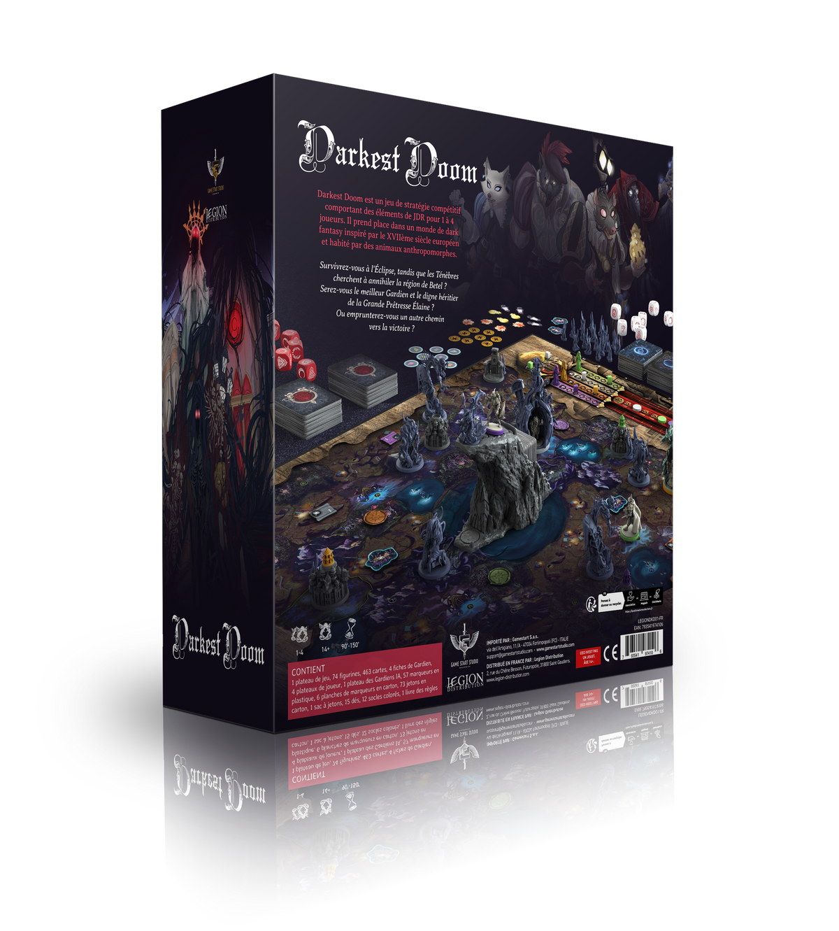 Darkest Doom boîte de base (en Francais)(EN STOCK)