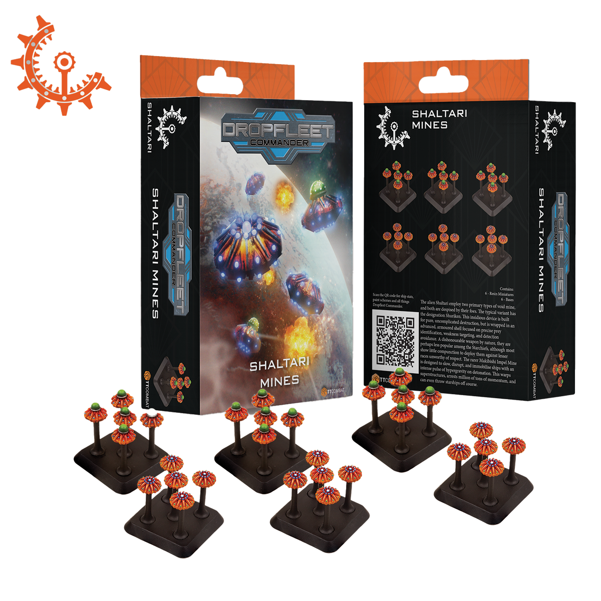Dropfleet Commander - Shaltari Mines