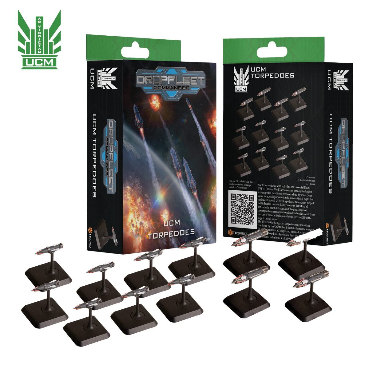 Dropfleet Commander - UCM Torpedoes