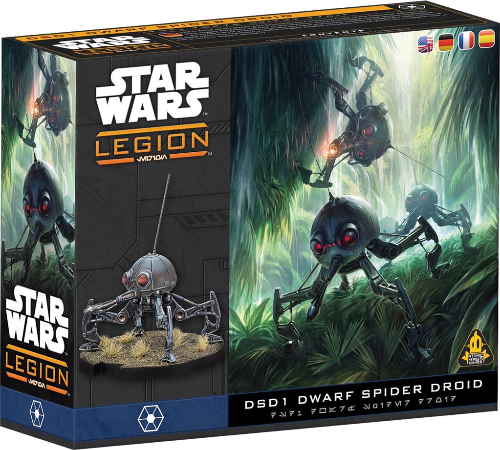 Star Wars Légion : Dwarf Spider Droid / Droïde Araignée Nain (Réédition)