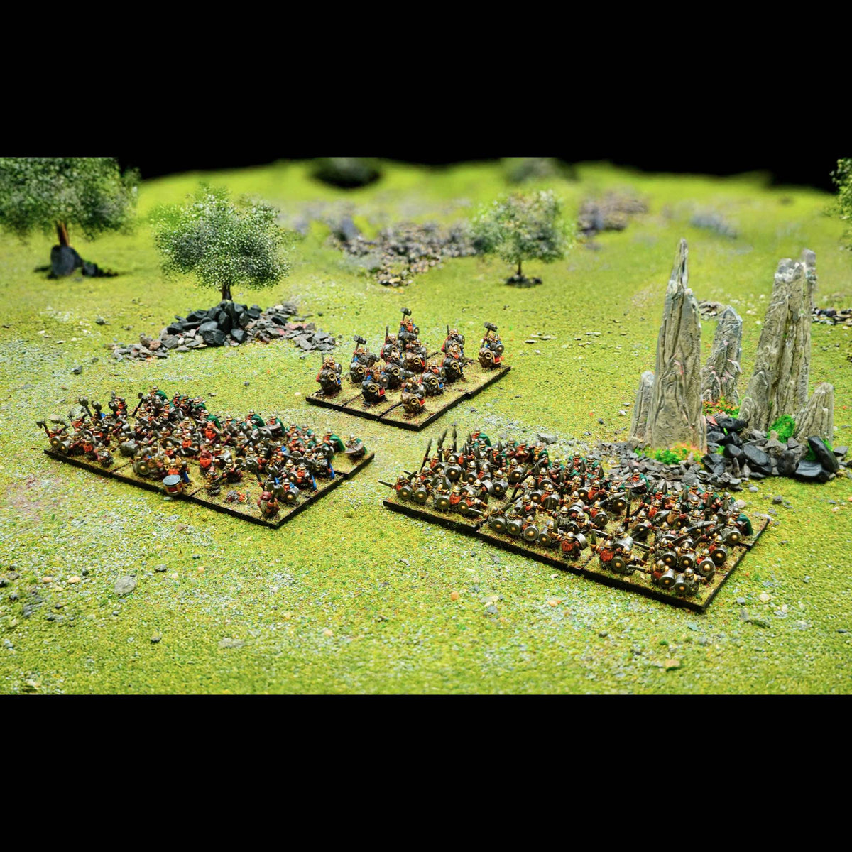 WargamesAtlantic : ClassicFantasy /Dwarven Host 10mm (246 figurines)
