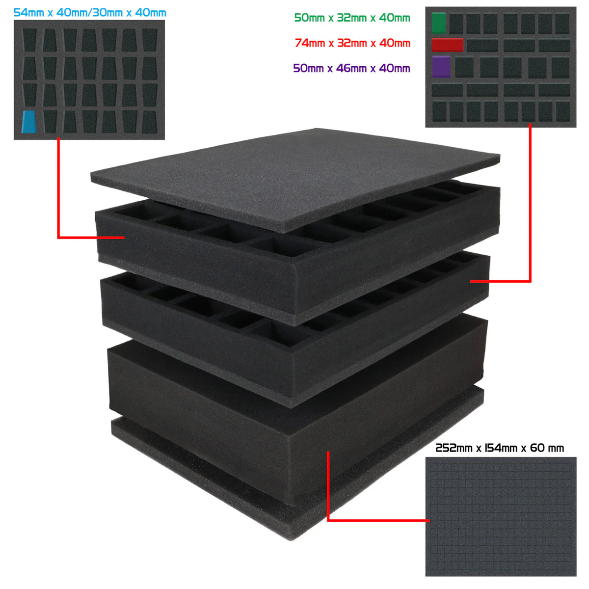 Enhance - Sac pour Figurines socles larges