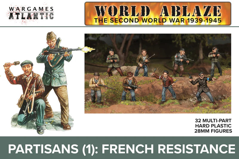 WargamesAtlantic : WW2/Partisans (1) French Resistance