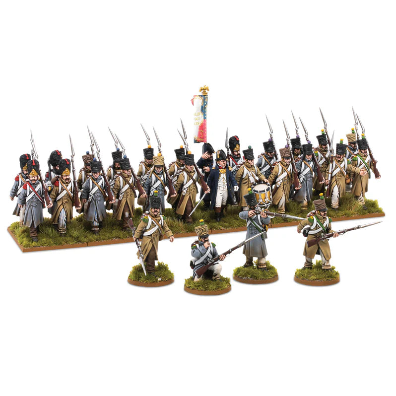 WargamesAtlantic : French Infantry in Greatcoats (1804-1814)